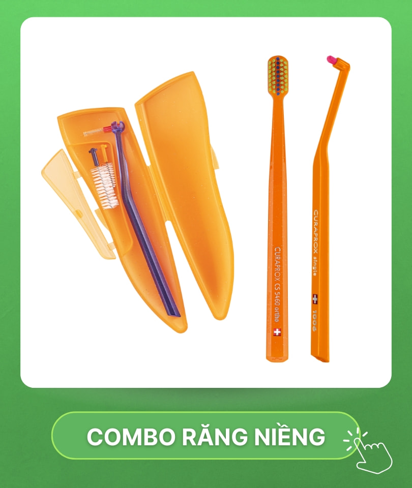 combo curaprox răng niềng