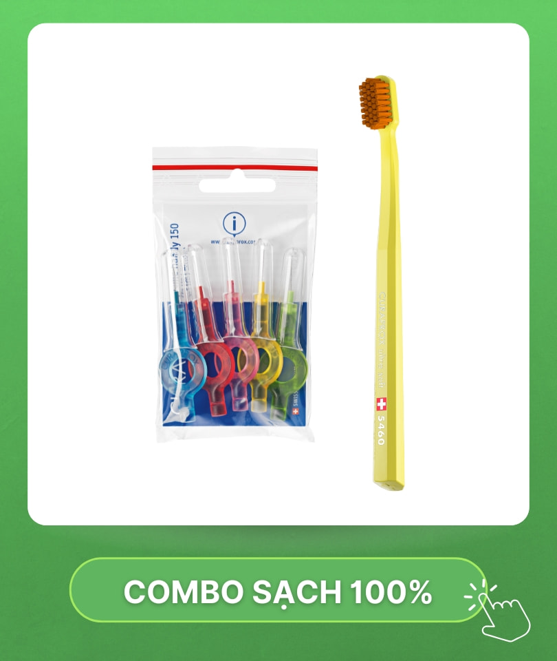 combo curaprox sạch 100