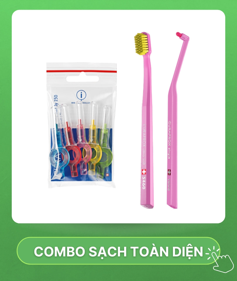 combo curaprox sạch toàn diện