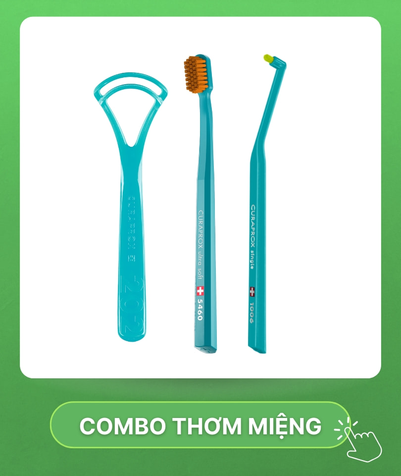 combo curaprox thơm miệng